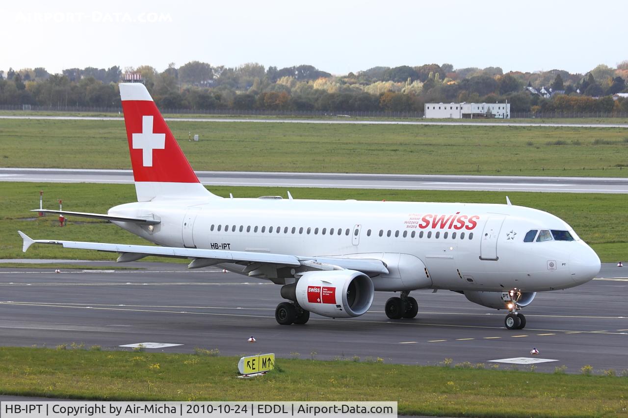 HB-IPT, 1997 Airbus A319-112 C/N 727, Swissair A319