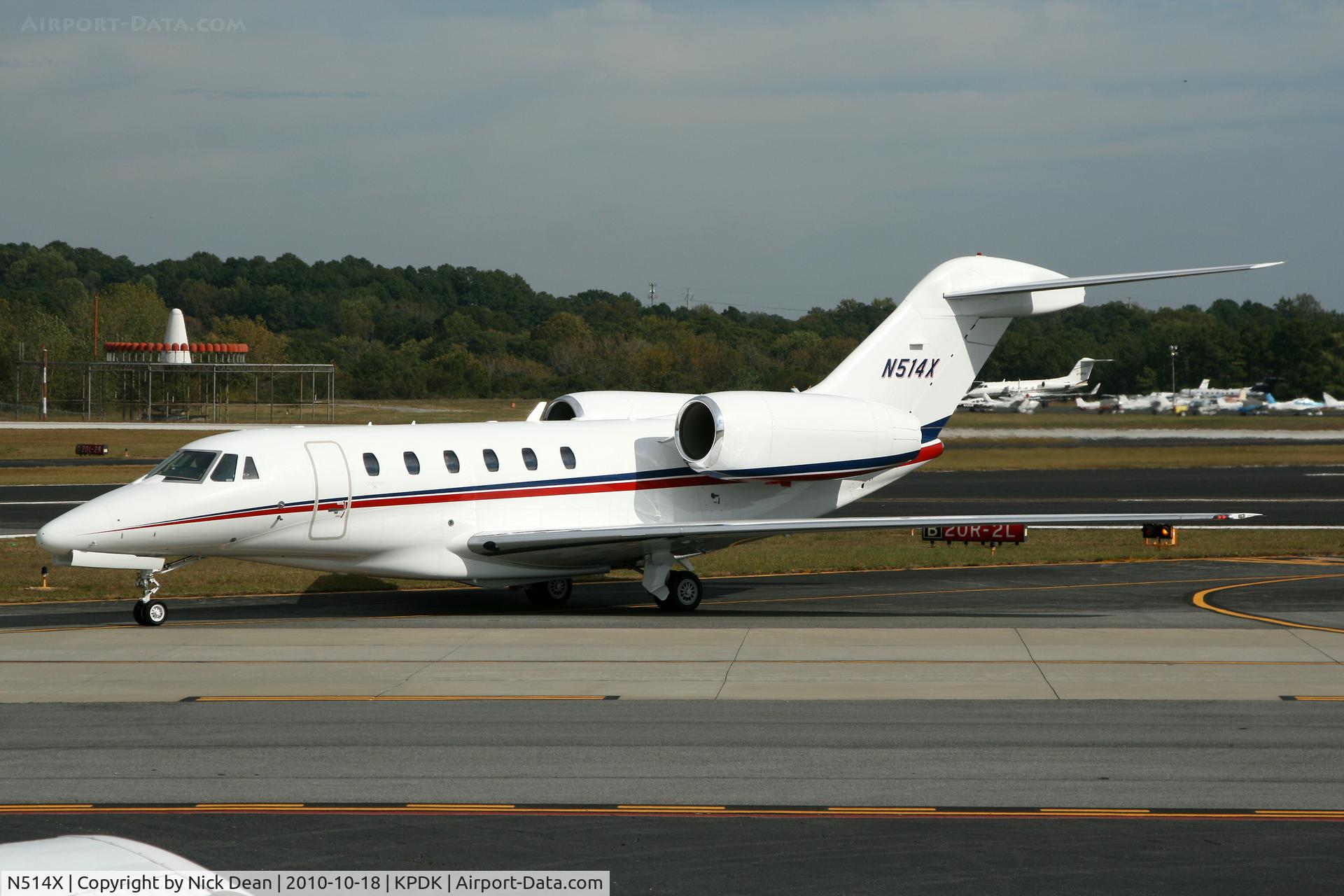 N514X, 1998 Cessna 750 Citation X C/N 750-0065, KPDK NBAA 2010