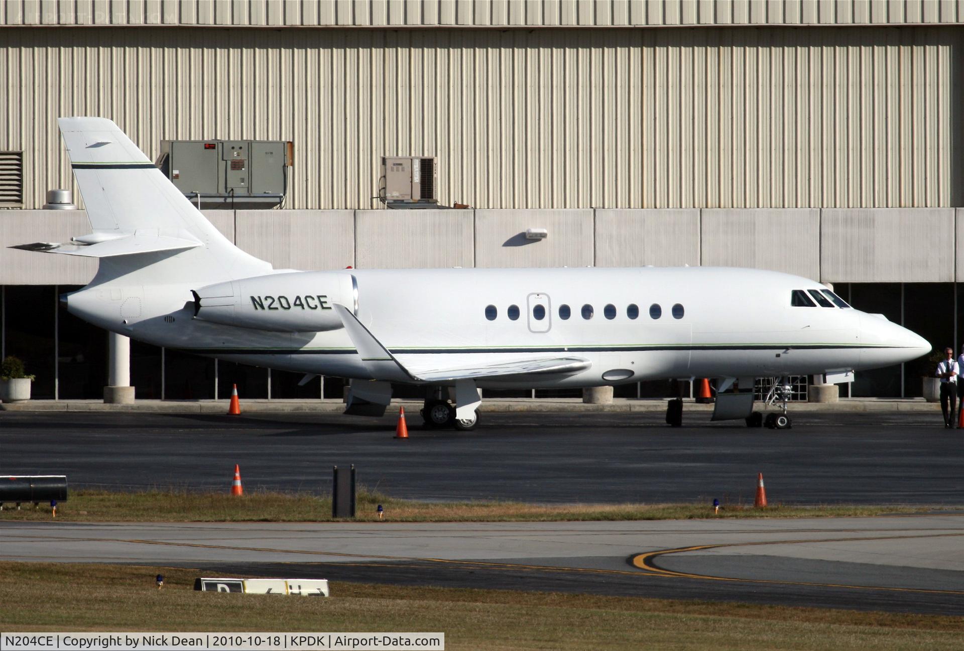 N204CE, 2008 Dassault Falcon 2000EX C/N 165, KPDK NBAA 2010