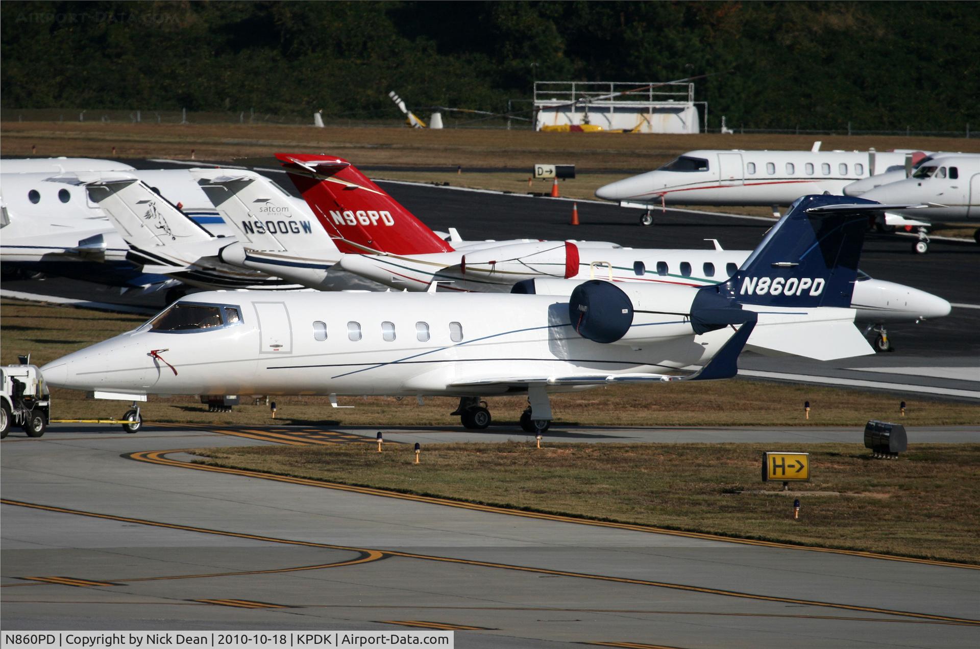 N860PD, 1996 Learjet Inc 60 C/N 073, KPDK NBAA 2010