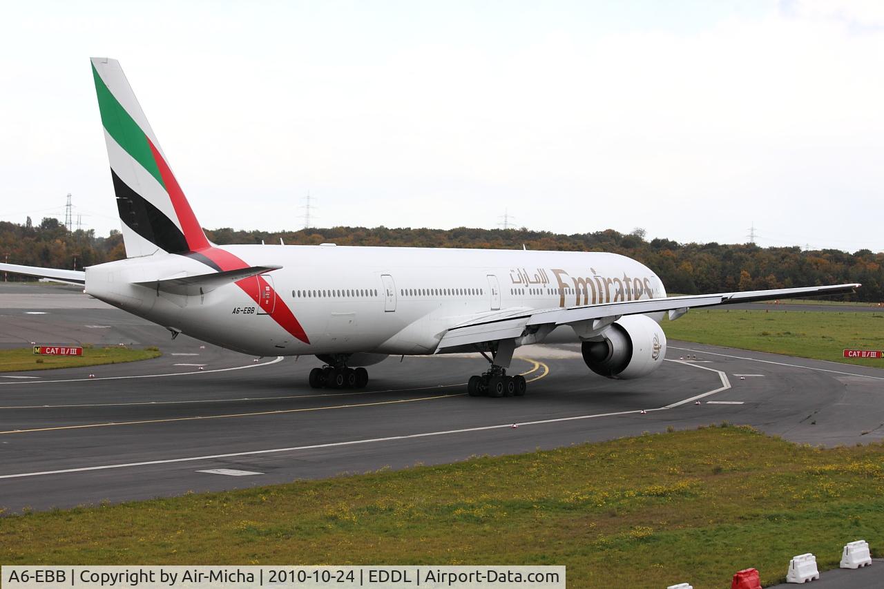 A6-EBB, 2005 Boeing 777-36N/ER C/N 32789, Emirates Boeing 777