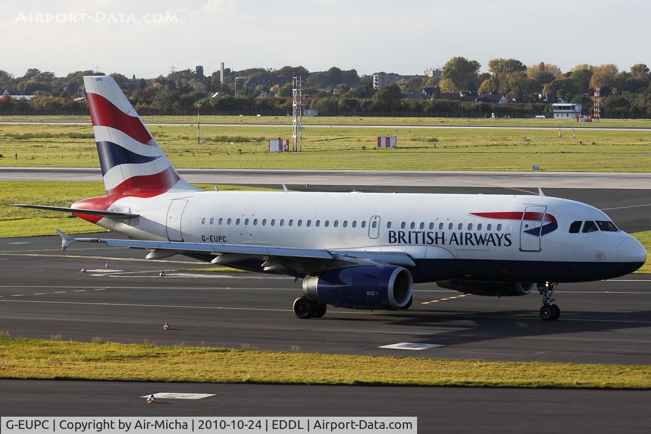 G-EUPC, 1999 Airbus A319-131 C/N 1118, British Airways A319