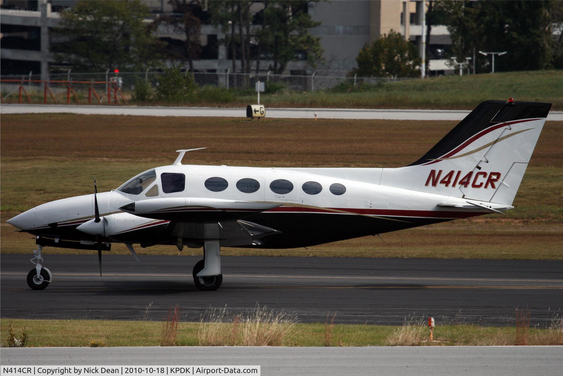 N414CR, 1975 Cessna 414 Chancellor C/N 414-0629, KPDK NBAA 2010