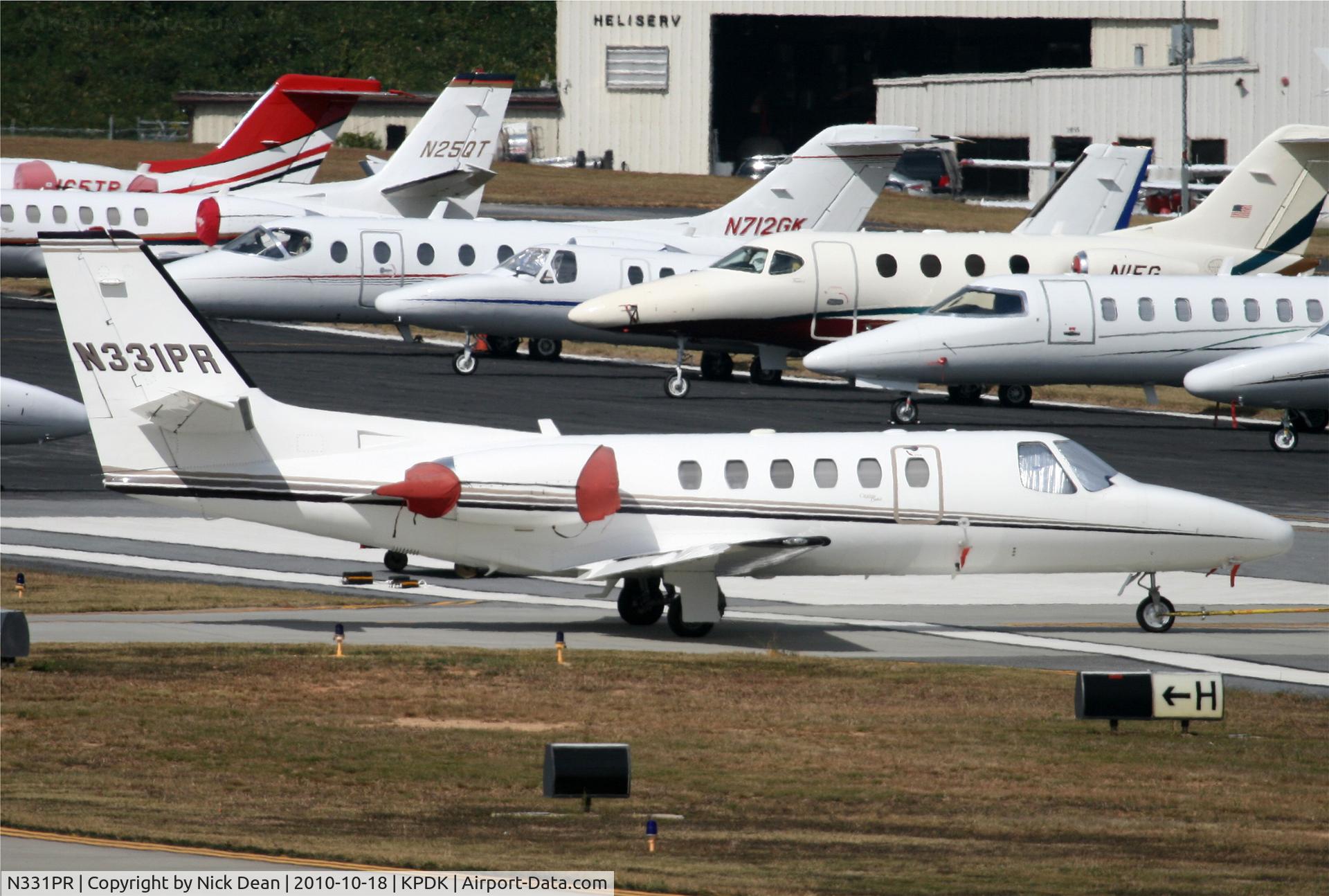 N331PR, 1998 Cessna 550 C/N 550-0831, KPDK NBAA 2010