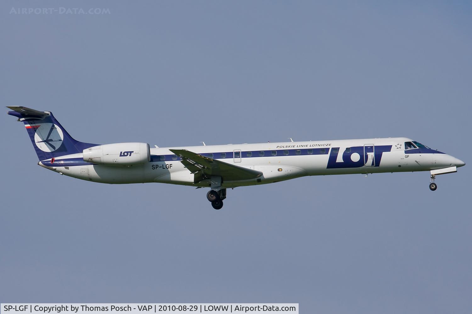 SP-LGF, 2000 Embraer EMB-145EP (ERJ-145EP) C/N 145308, LOT - Polish Airlines