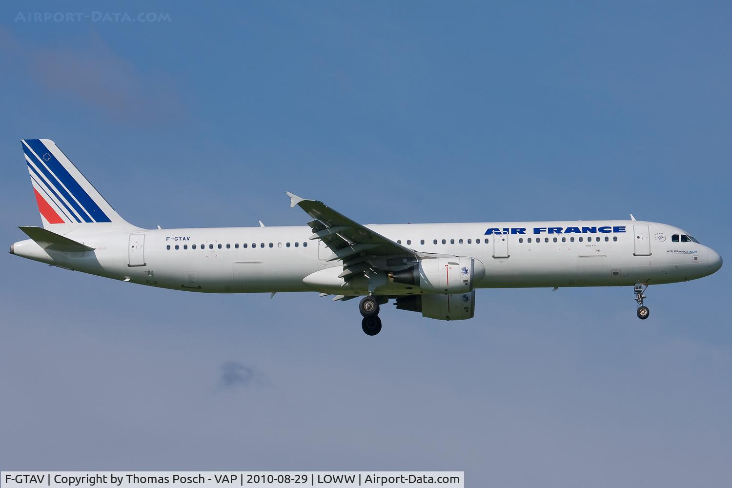 F-GTAV, 2009 Airbus A321-211 C/N 3884, Air France