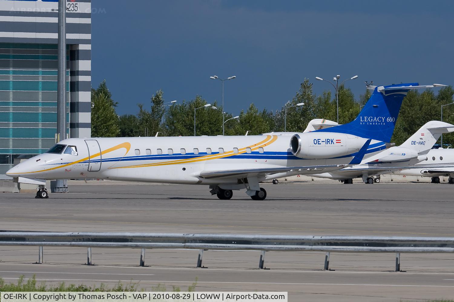 OE-IRK, 2005 Embraer EMB-135BJ Legacy 600 C/N 14500916, Avcon Jet