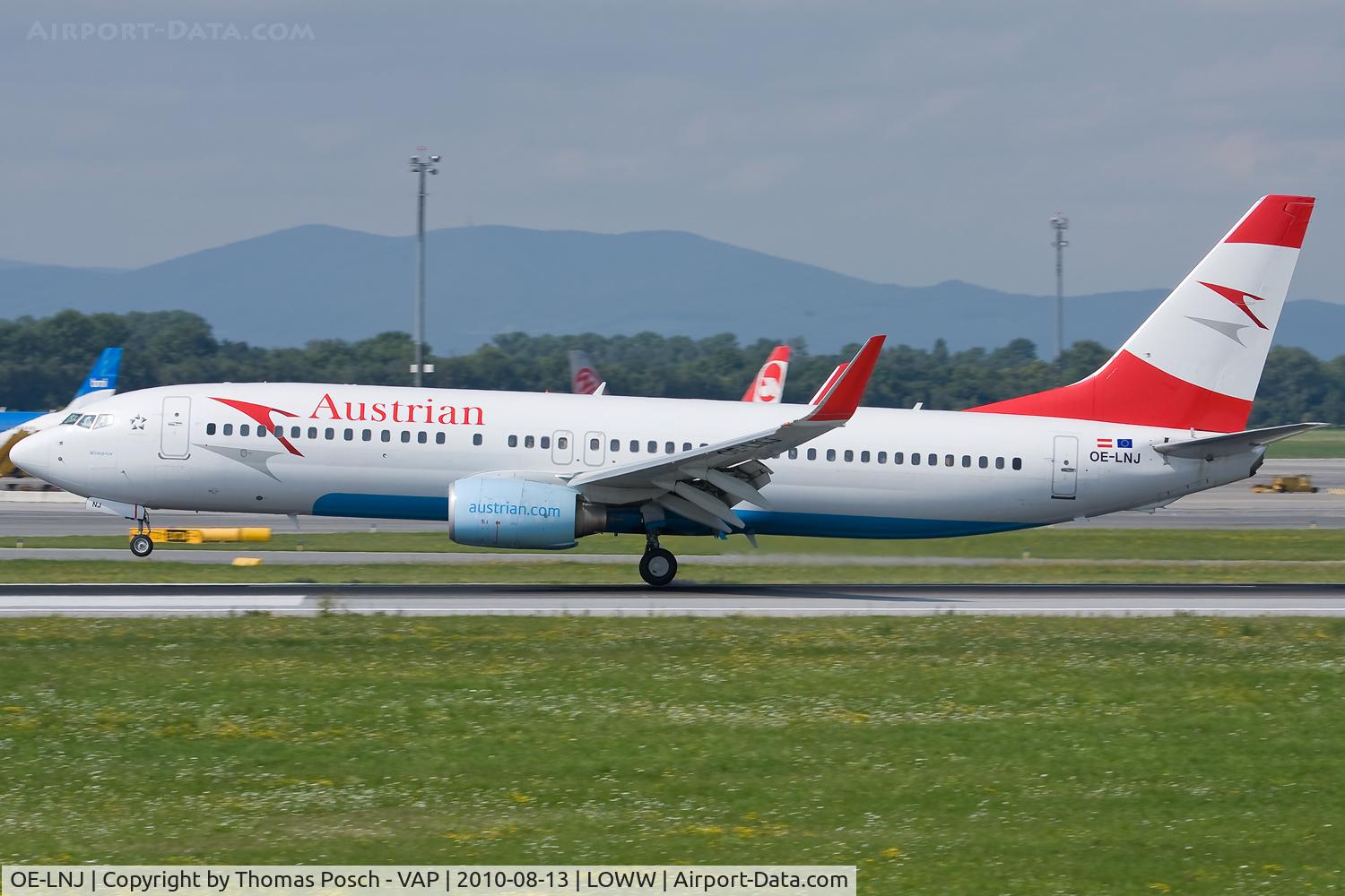 OE-LNJ, 1998 Boeing 737-8Z9 C/N 28177, Austrian Airlines