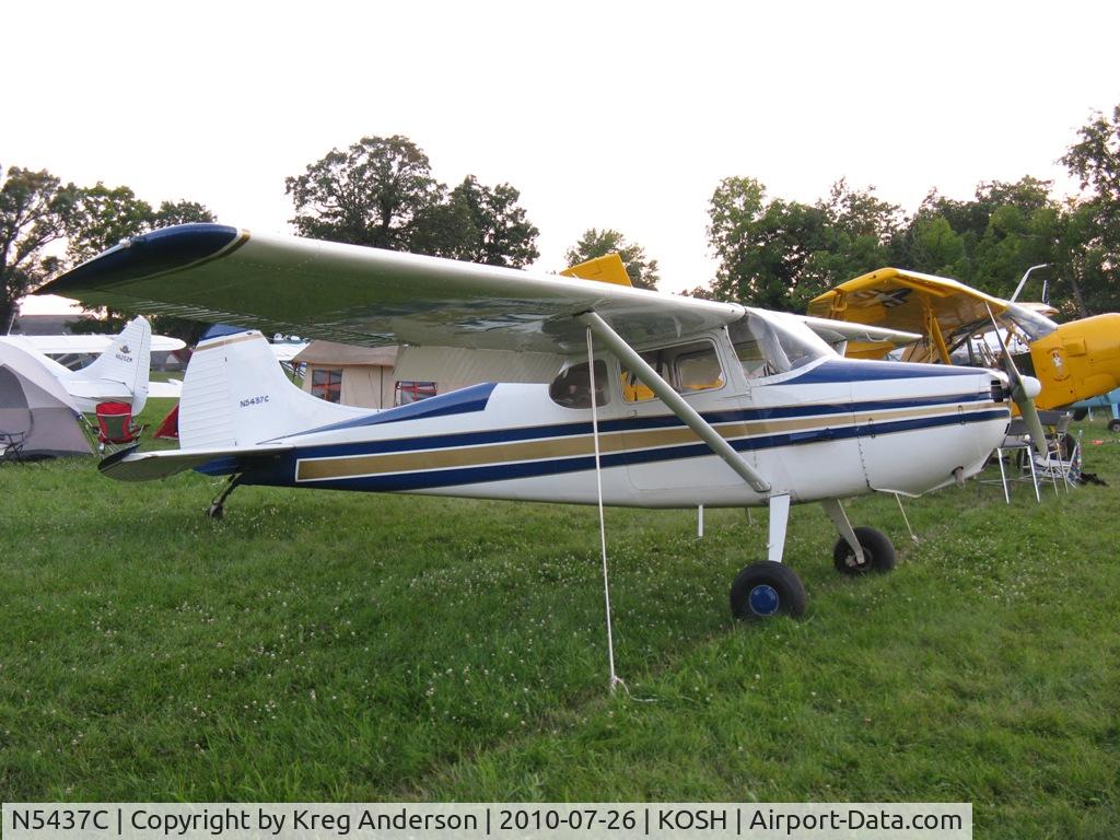 N5437C, 1950 Cessna 170A C/N 19561, EAA AirVenture 2010