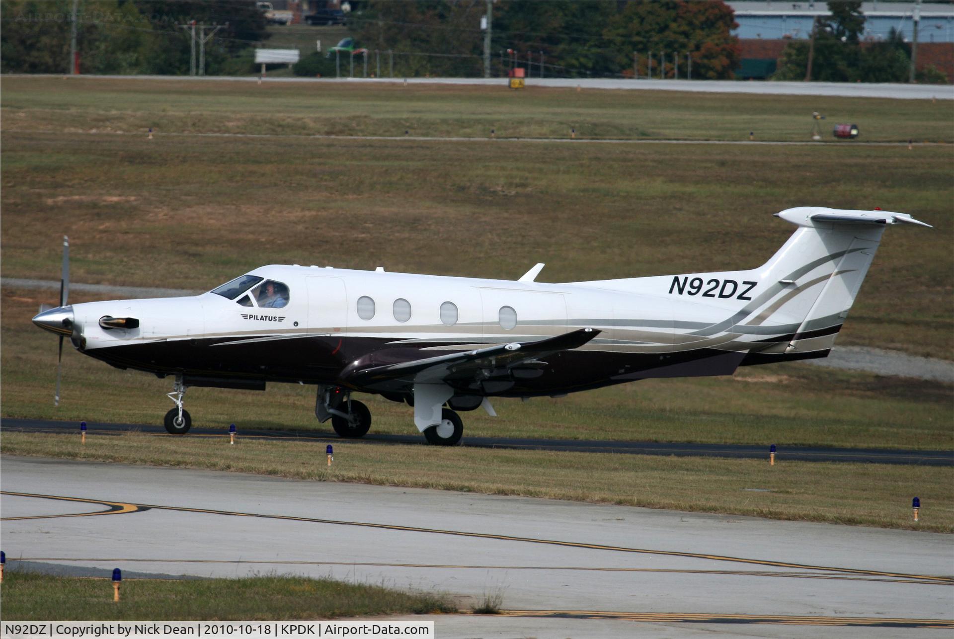 N92DZ, Pilatus PC-12/47E C/N 1087, KPDK NBAA 2010