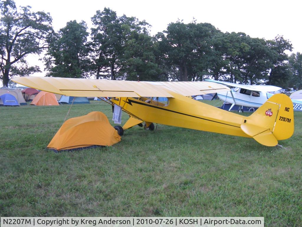 N2207M, 1946 Piper J3C-65 Cub Cub C/N 20995, EAA AirVenture 2010