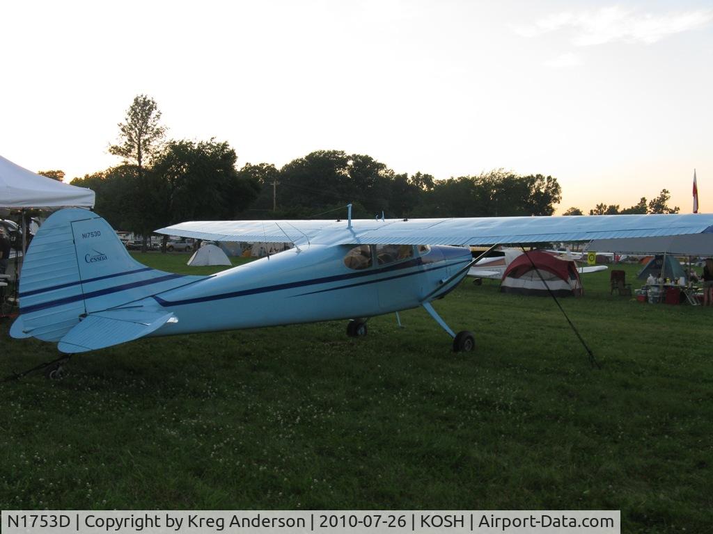 N1753D, 1951 Cessna 170B C/N 20196, EAA AirVenture 2010