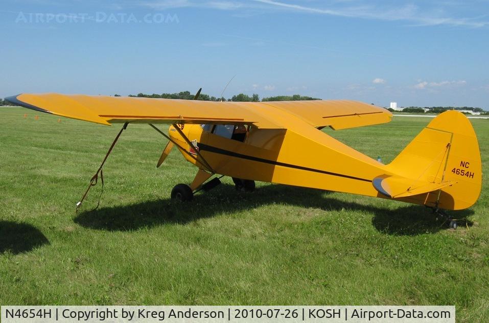 N4654H, 1948 Piper PA-15 Vagabond Vagabond C/N 15-366, EAA AirVenture 2010