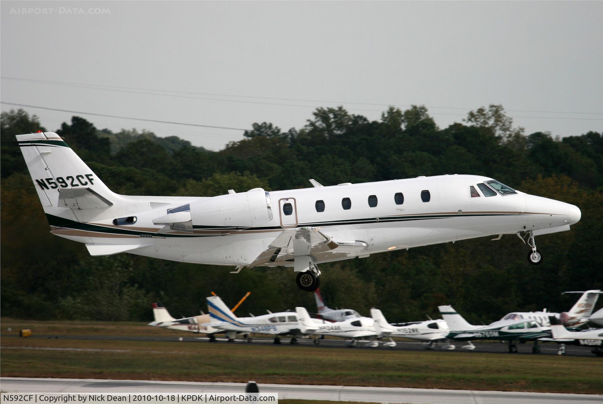 N592CF, 2001 Cessna 560XL C/N 560-5207, KPDK NBAA 2010