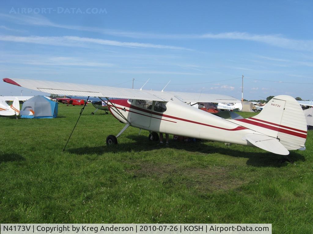 N4173V, 1948 Cessna 170 C/N 18506, EAA AirVenture 2010