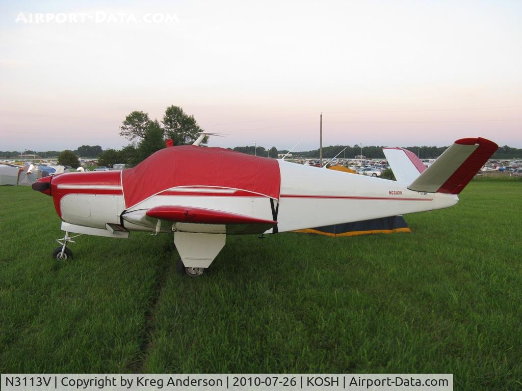 N3113V, 1951 Beech 35R Bonanza C/N D-535R6, EAA AirVenture 2010