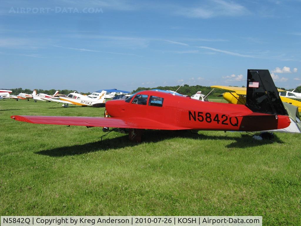 N5842Q, 1965 Mooney M20C Ranger C/N 3130, EAA AirVenture 2010