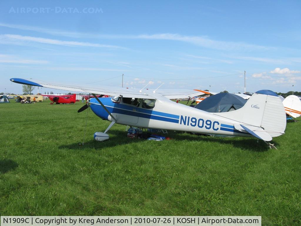 N1909C, 1953 Cessna 170B C/N 26054, EAA AirVenture 2010