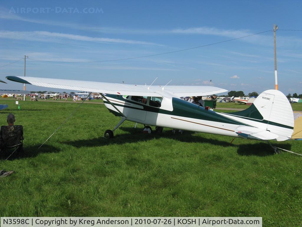 N3598C, 1955 Cessna 170B C/N 26642, EAA AirVenture 2010