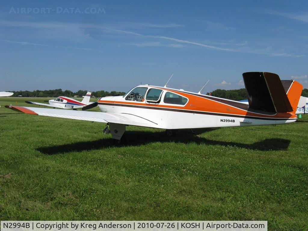 N2994B, 1953 Beech D35 C/N D-3632, EAA AirVenture 2010