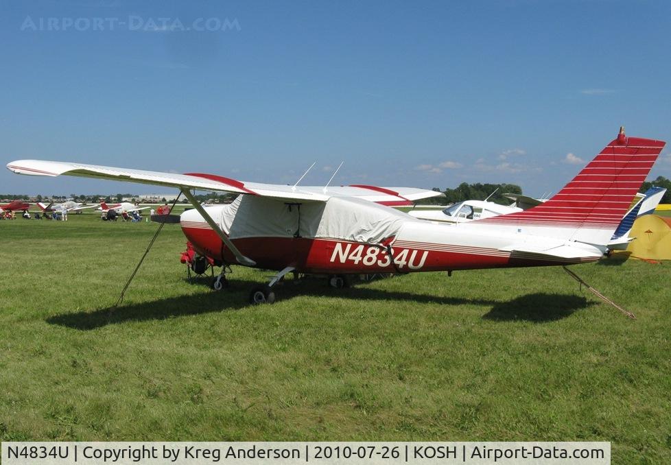 N4834U, 1963 Cessna 210-5A(205A) C/N 205-0534, EAA AirVenture 2010