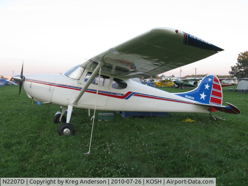 N2207D, 1952 Cessna 170B C/N 20359, EAA AirVenture 2010