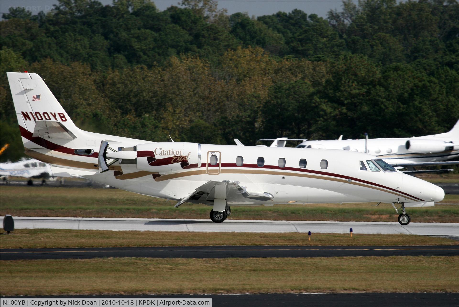 N100YB, Cessna 560XL Citation Excel C/N 560-5136, KPDK NBAA 2010