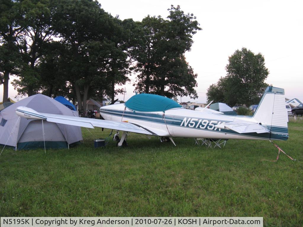 N5195K, 1950 Ryan Navion B C/N NAV-4-2095B, EAA AirVenture 2010