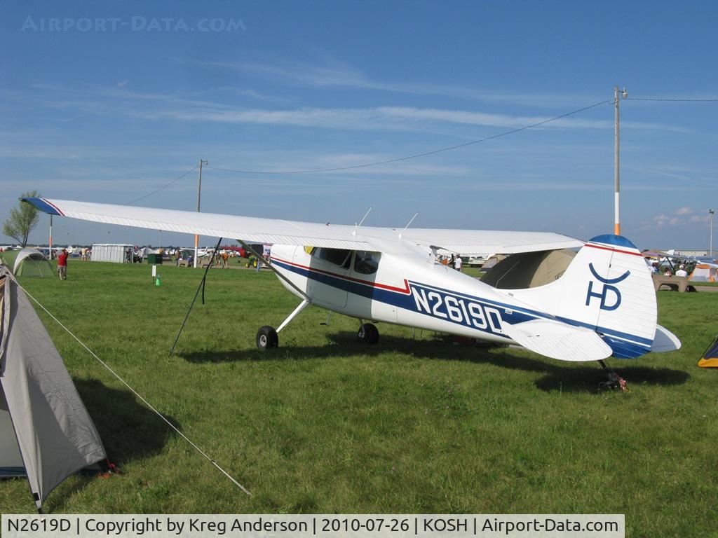 N2619D, 1952 Cessna 170B C/N 20771, EAA AirVenture 2010