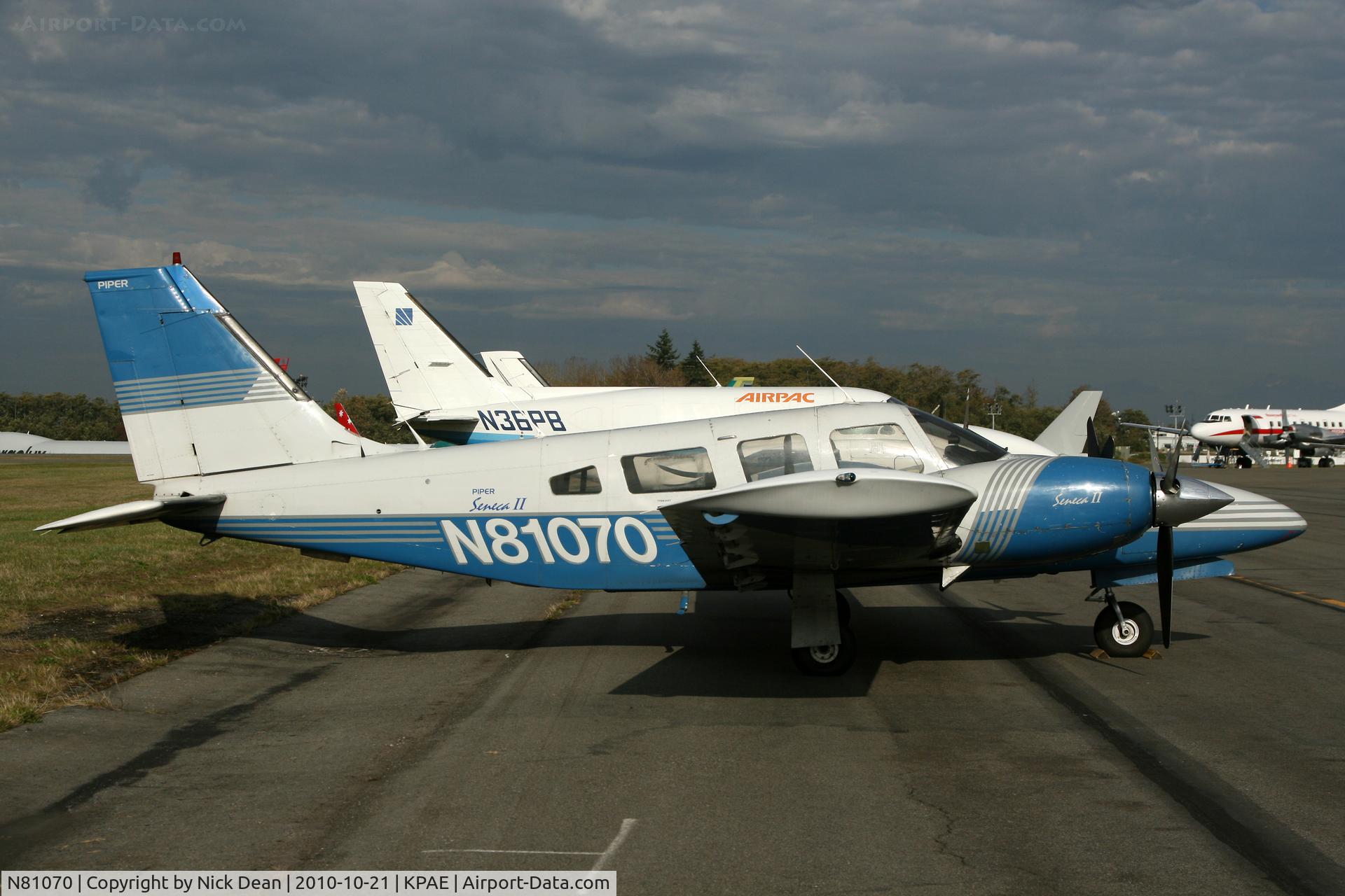 N81070, 1979 Piper PA-34-200T Seneca II C/N 34-8070013, KPAE