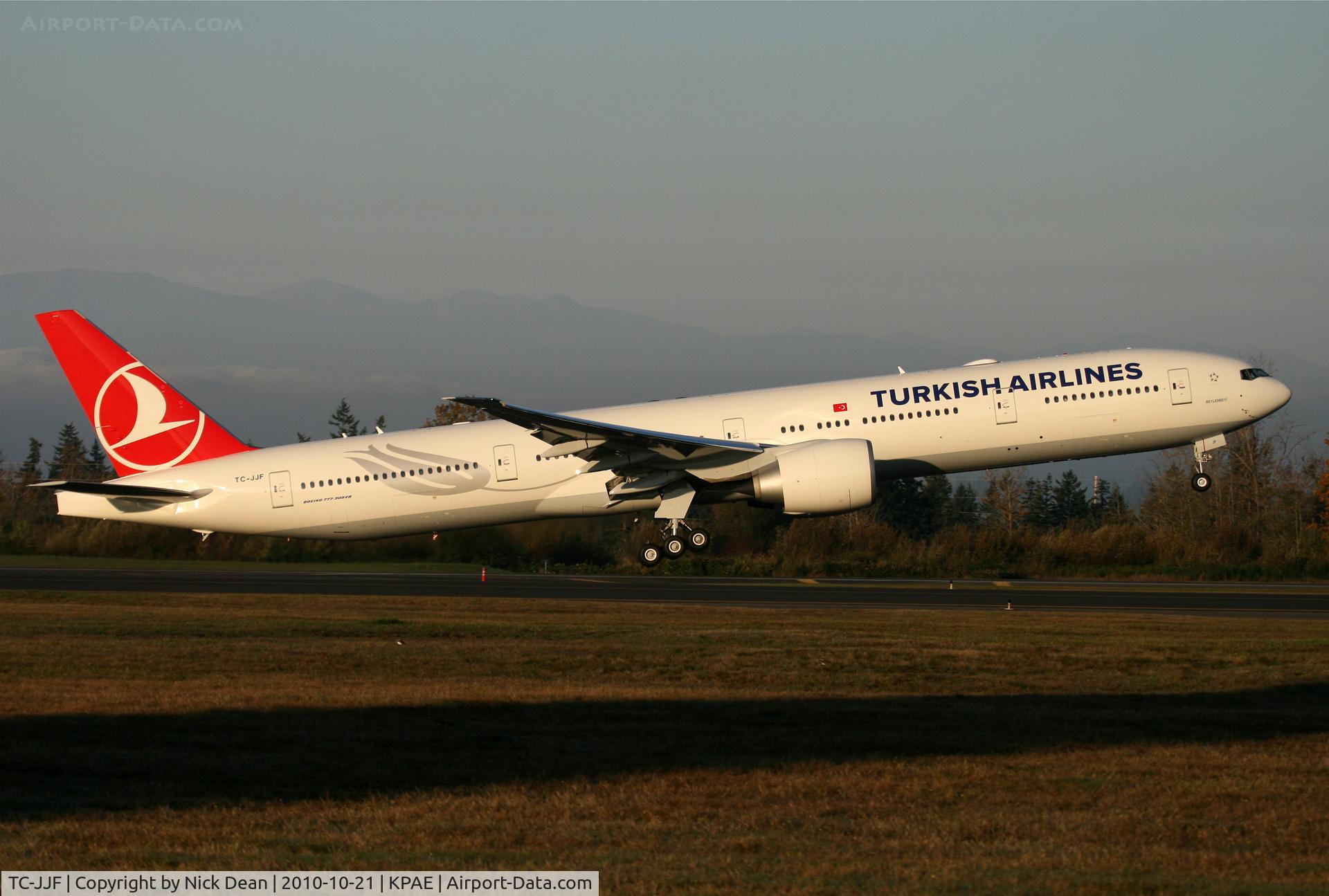 TC-JJF, 2010 Boeing 777-3F2/ER C/N 40708, KPAE