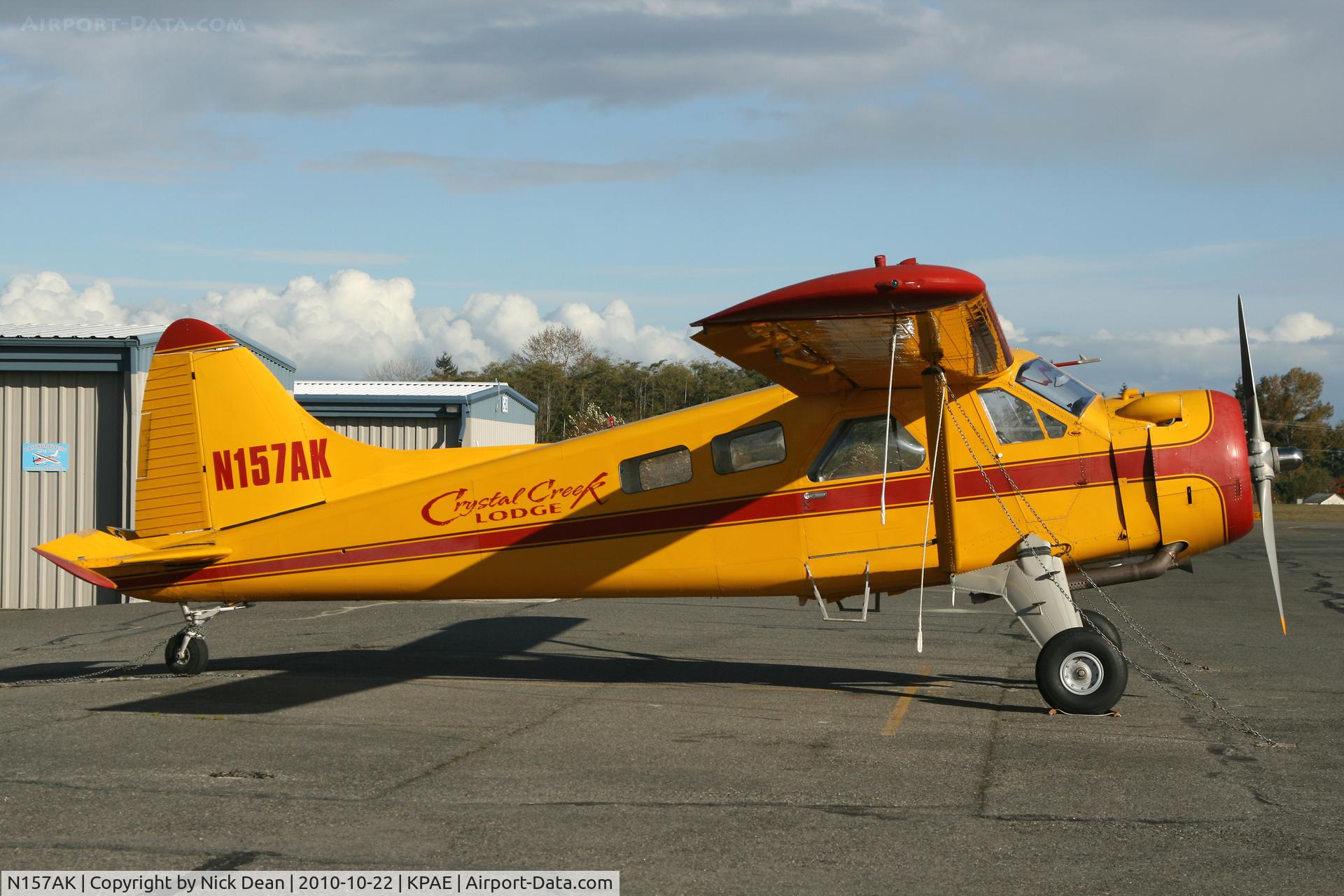N157AK, 1965 De Havilland Canada DHC-2 Beaver Mk.1 C/N 1601, KPAE Prior to being repainted.