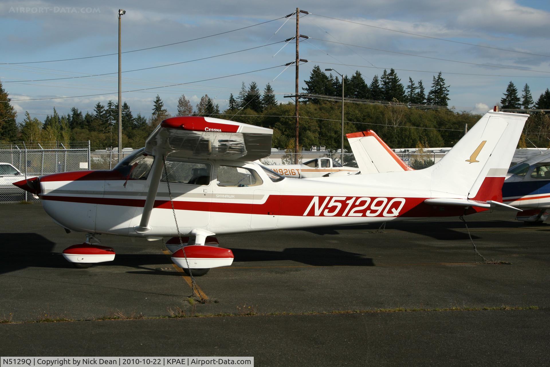 N5129Q, 1973 Cessna 172M C/N 17261758, KPAE