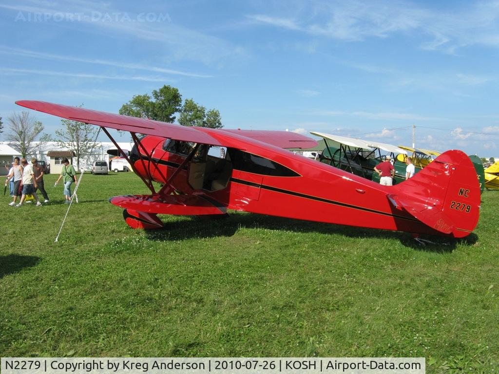 N2279, 1938 Waco EGC-8 C/N 5064, EAA AirVenture 2010