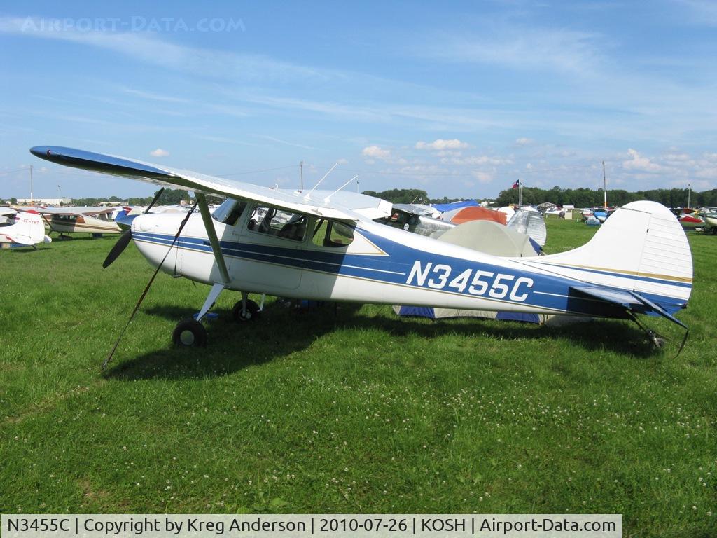 N3455C, 1954 Cessna 170B C/N 26498, EAA AirVenture 2010