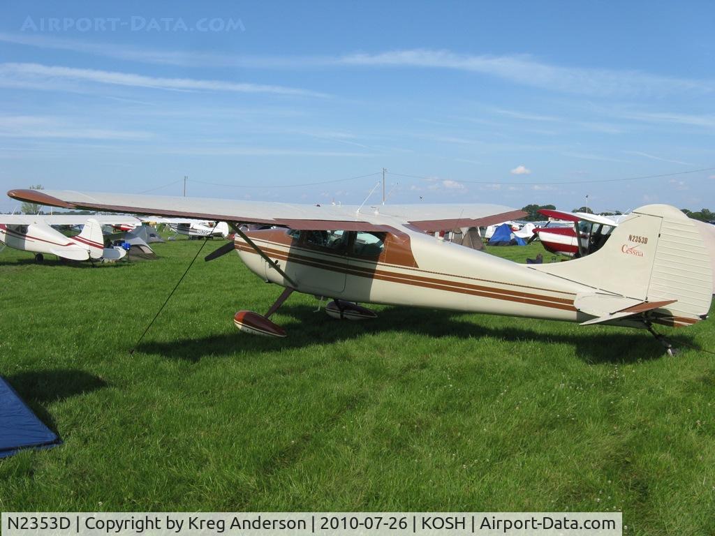 N2353D, 1952 Cessna 170B C/N 20505, EAA AirVenture 2010