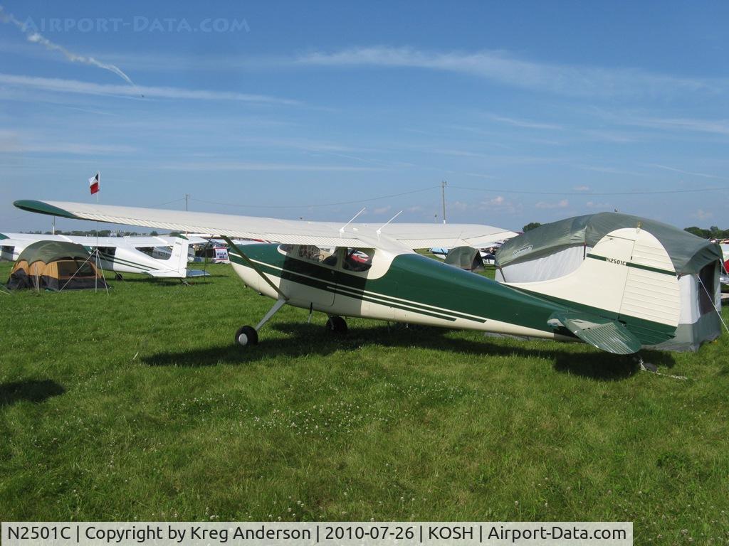 N2501C, 1953 Cessna 170B C/N 26145, EAA AirVenture 2010
