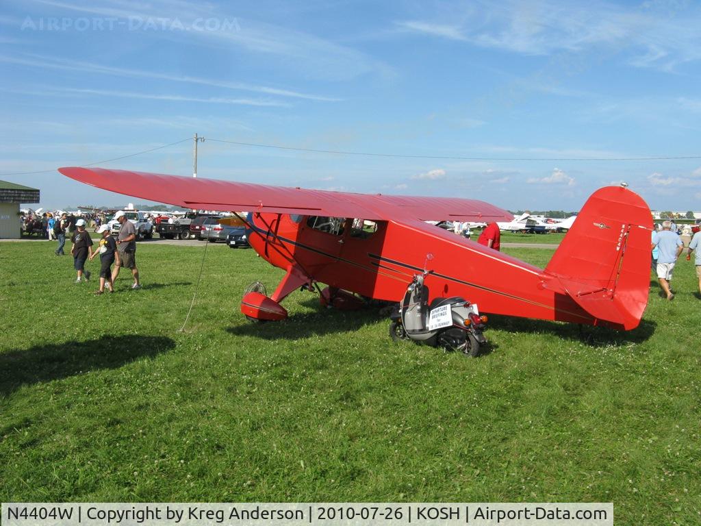 N4404W, Rearwin Cloudster 8135 C/N 828, EAA AirVenture 2010