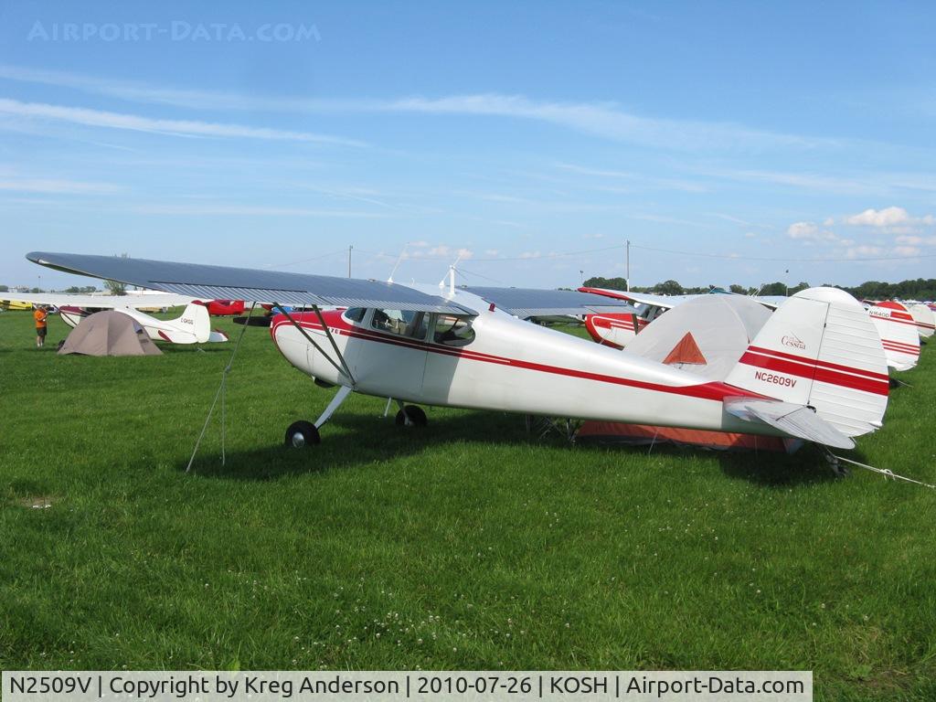 N2509V, 1948 Cessna 170 C/N 18012, EAA AirVenture 2010