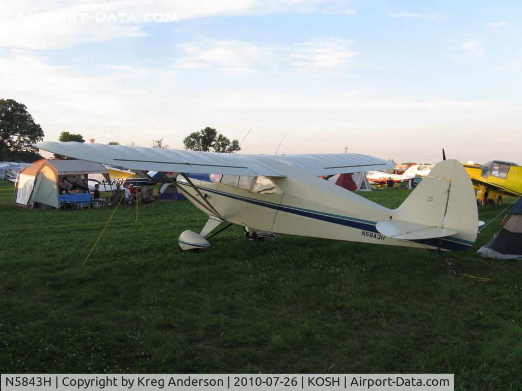 N5843H, 1949 Piper PA-16 Clipper C/N 16-461, EAA AirVenture 2010
