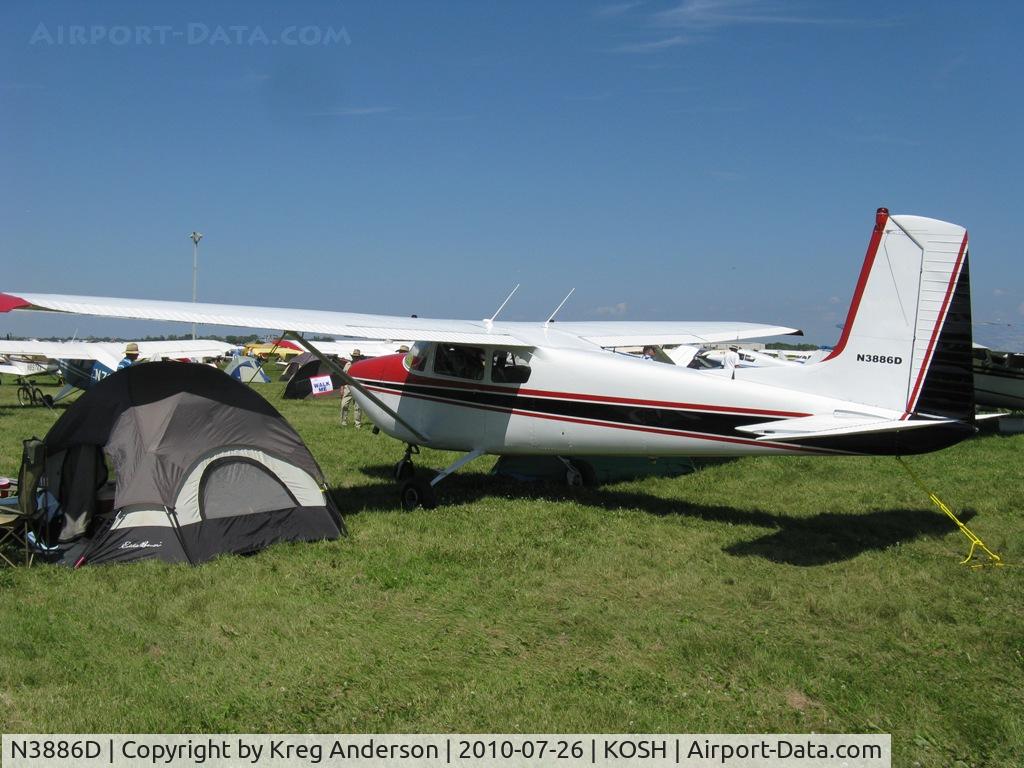 N3886D, 1957 Cessna 182A Skylane C/N 34586, EAA AirVenture 2010