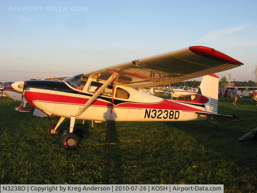N3238D, 1955 Cessna 180 C/N 32036, EAA AirVenture 2010