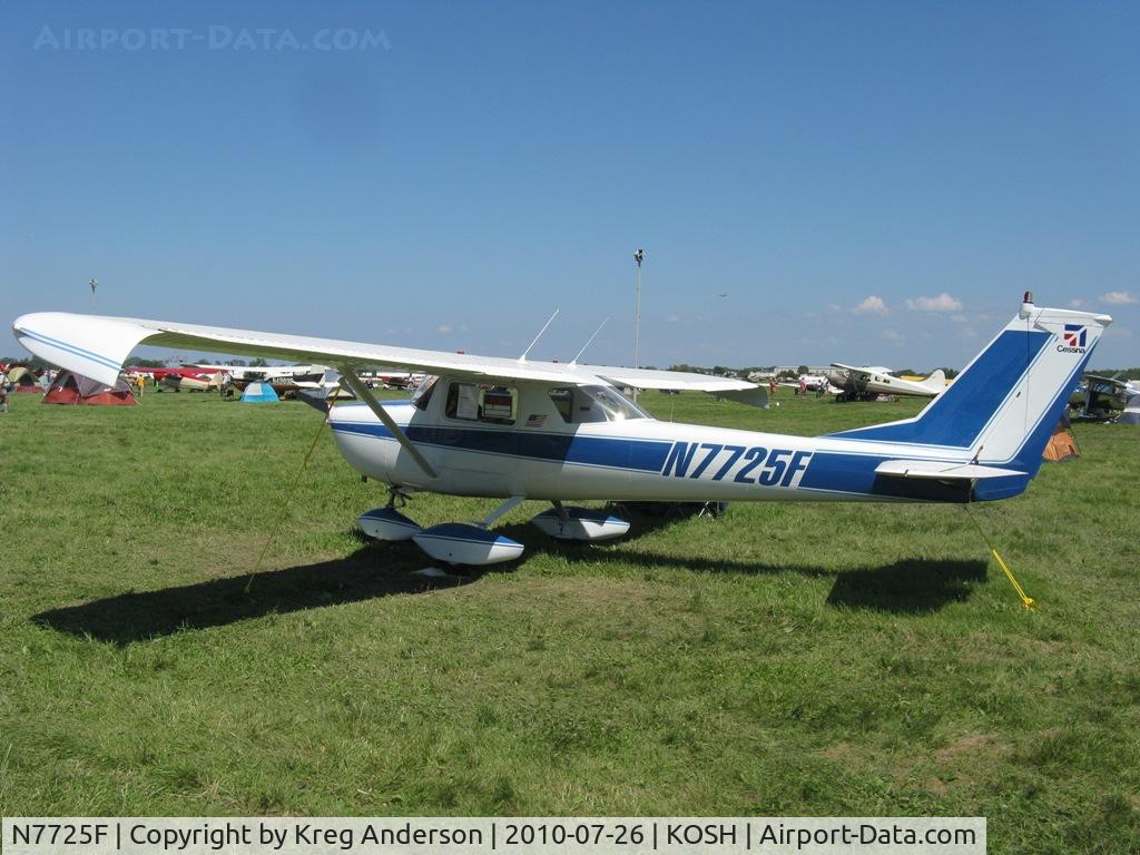 N7725F, 1966 Cessna 150F C/N 15063825, EAA AirVenture 2010
