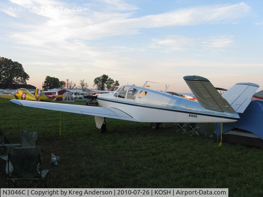 N3046C, 1958 Beech J35 Bonanza C/N D-5610, EAA AirVenture 2010