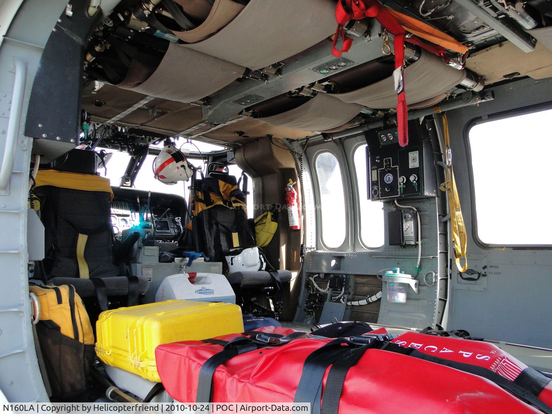 N160LA, 2000 Sikorsky S-70A Firehawk C/N 702453, The working area for the Air-Paramedic when they transport trauma patients