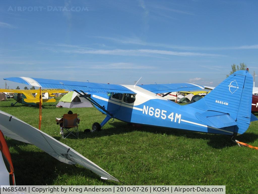 N6854M, 1948 Stinson 108-3 Voyager C/N 108-4854, EAA AirVenture 2010