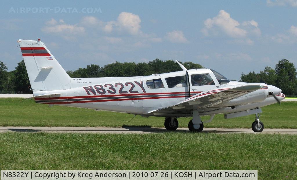 N8322Y, 1967 Piper PA-30 Twin Comanche C/N 30-1463, EAA AirVenture 2010