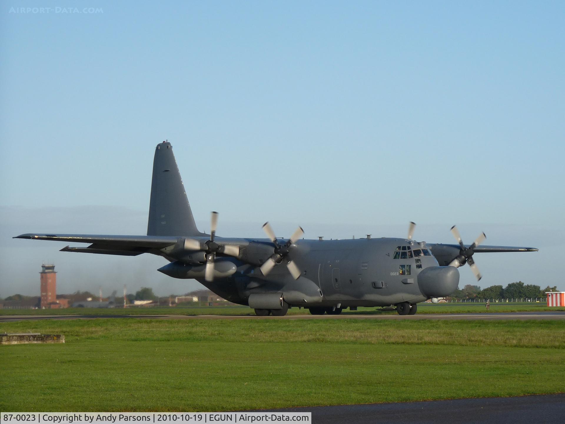 87-0023, 1986 Lockheed MC-130H Combat Talon II C/N 382-5091, One of the currently based Milsenhall Hercs