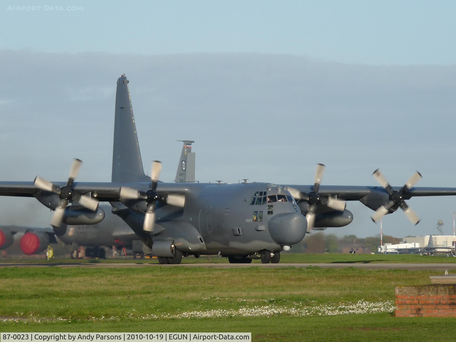 87-0023, 1986 Lockheed MC-130H Combat Talon II C/N 382-5091, Currently based Mildenhall Herc