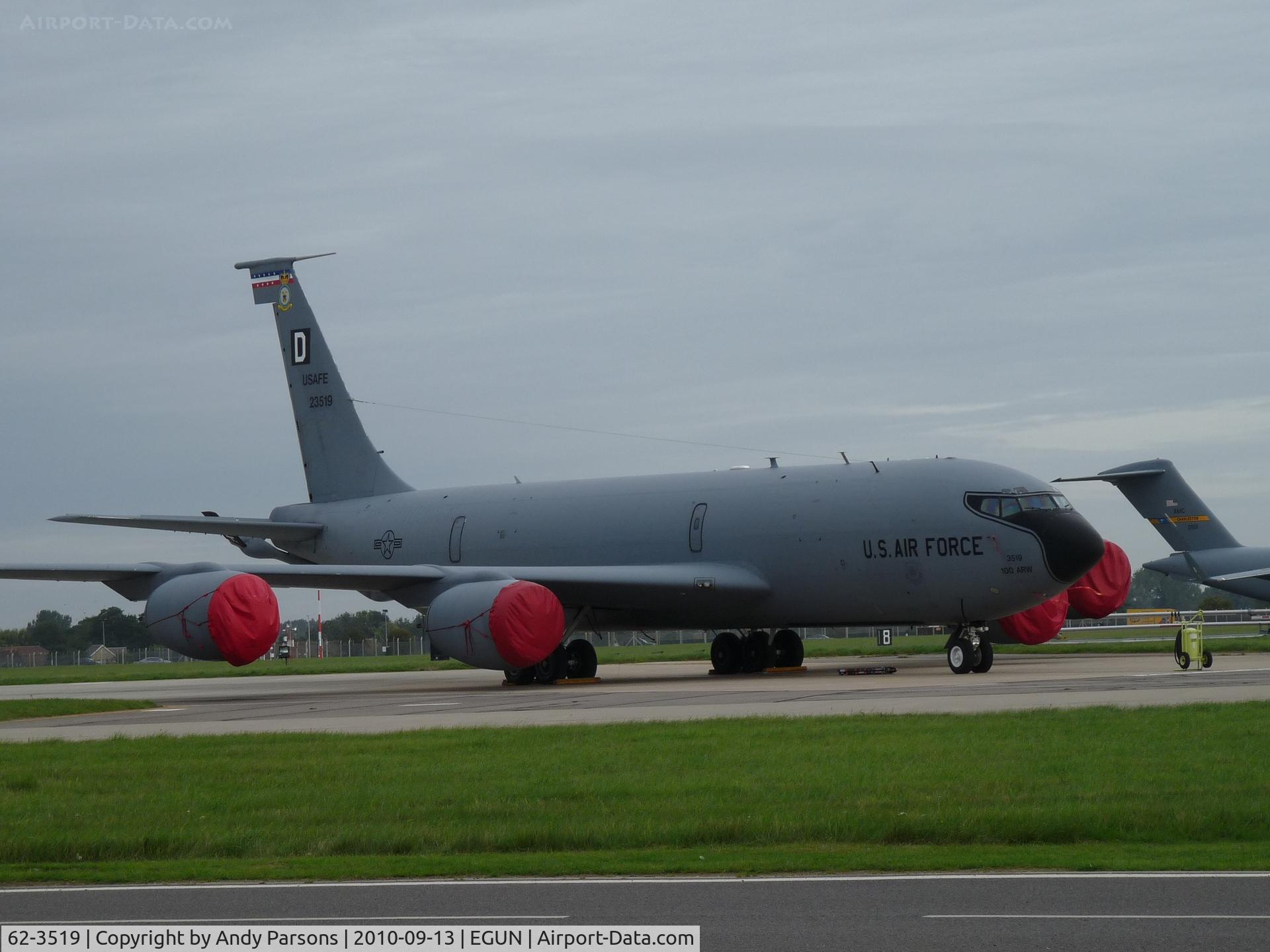 62-3519, 1962 Boeing KC-135R Stratotanker C/N 18502, One of 100arw current tankers